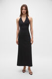 Halter Midi Dress  Black  hi-res