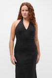 Halter Midi Dress  Black  hi-res