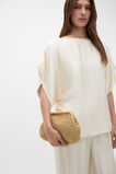 Woven Clutch  Gold  hi-res