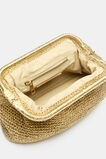 Woven Clutch  Gold  hi-res