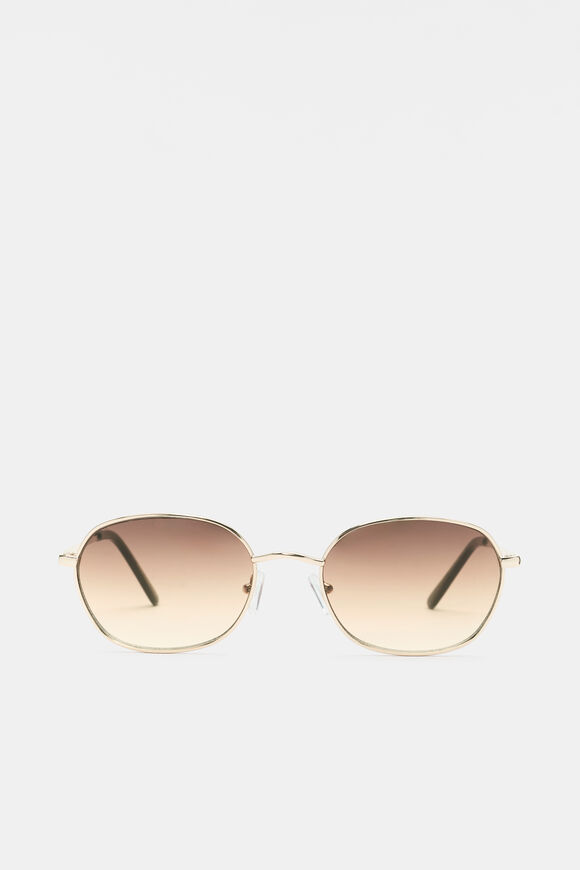 Zara Metal Sunglasses  Gold  hi-res