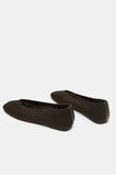 Zimi Crochet Ballet Flat  Dark Espresso  hi-res