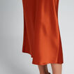 Satin Midi Skirt    hi-res