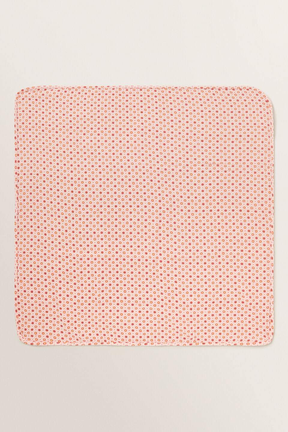 Geo Floral Muslin Wrap  