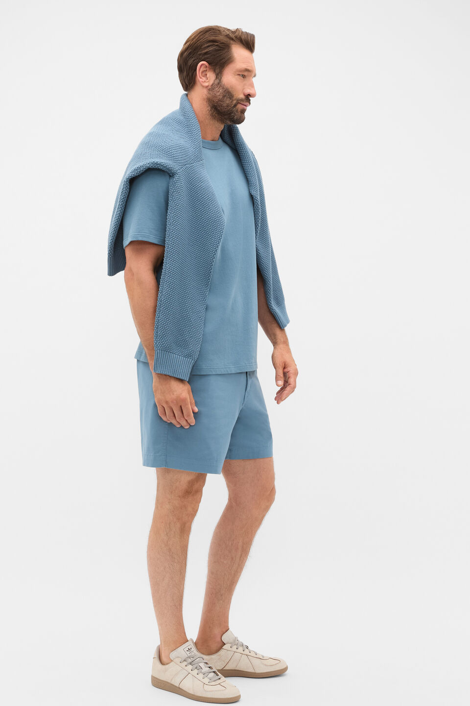 Chino Short  Ocean Blue