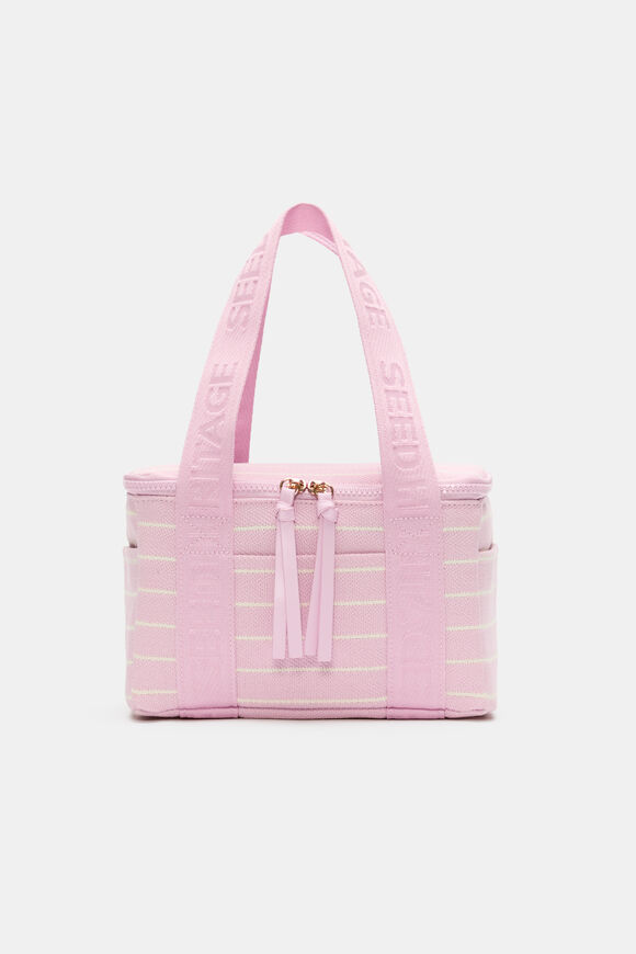 Seed Mini Cooler Bag  Petal Pink Stripe  hi-res