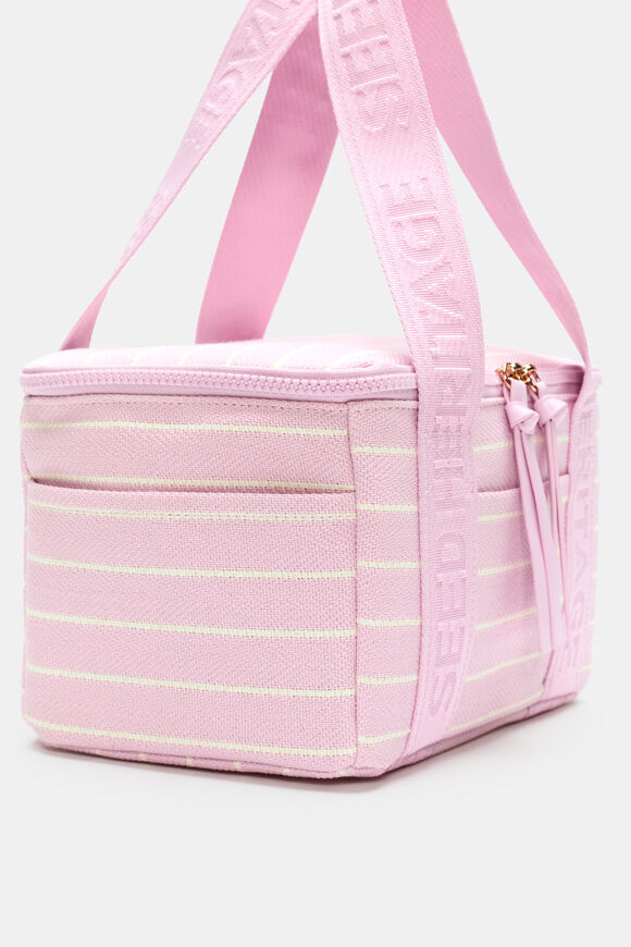 Seed Mini Cooler Bag  Petal Pink Stripe  hi-res