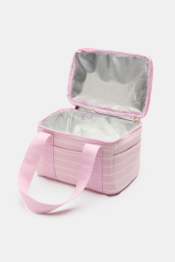 Seed Mini Cooler Bag  Petal Pink Stripe  hi-res