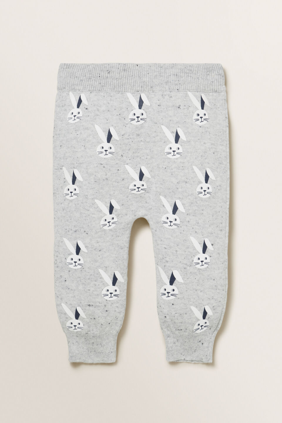 Print Knitted Pant  Cloudy Marle