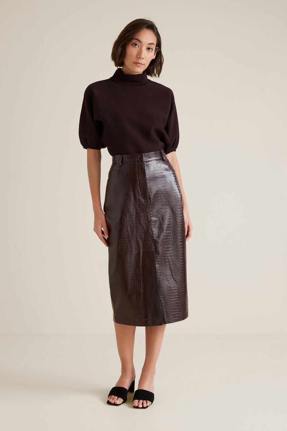 Croc Skirt  