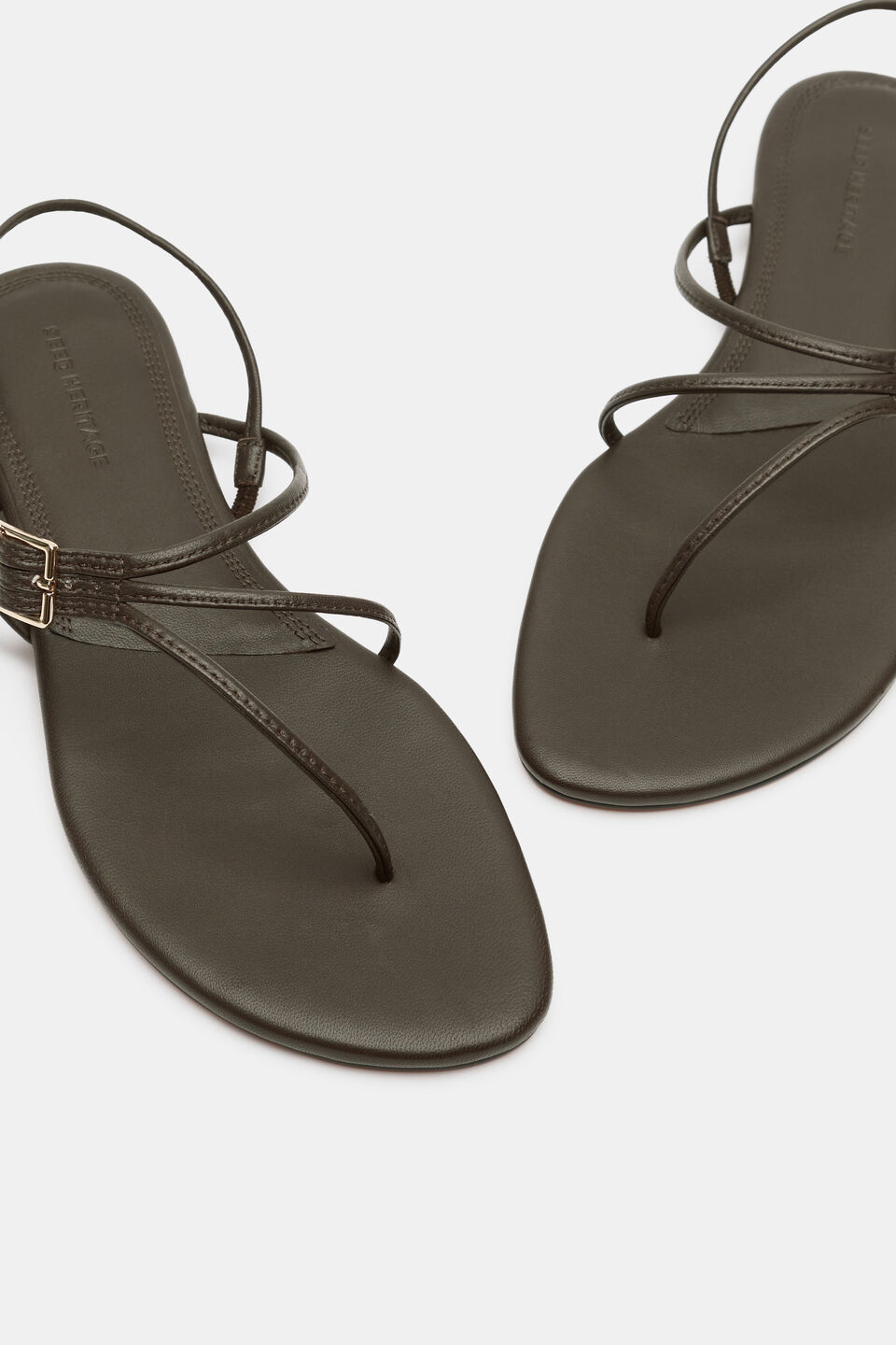 Tilly Fine Strap Sandal  Dark Espresso