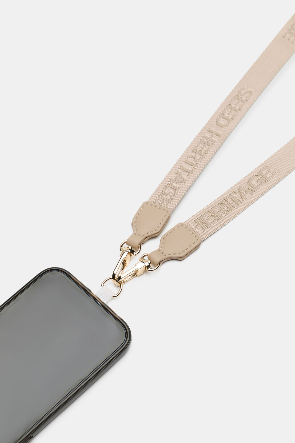 Seed Logo Phone Strap  Warm Sand