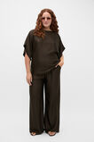 Self Stripe Batwing Top  Dark Espresso  hi-res