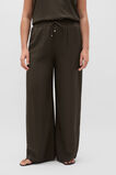 Satin Back Wide Leg Pant  Dark Espresso  hi-res
