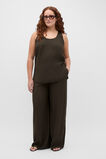 Satin Back Wide Leg Pant  Dark Espresso  hi-res