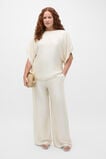 Self Stripe Pant  Coconut Cream  hi-res