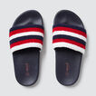 Stripe Terry Slide    hi-res