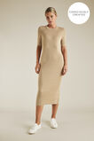 Sustainable Rib Knit Dress    hi-res