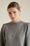 Trio Circle Necklace    hi-res