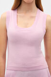 Boucle Knit Tank  Petal Pink  hi-res