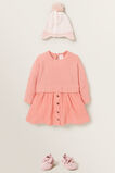 Spliced Knit Dress    hi-res
