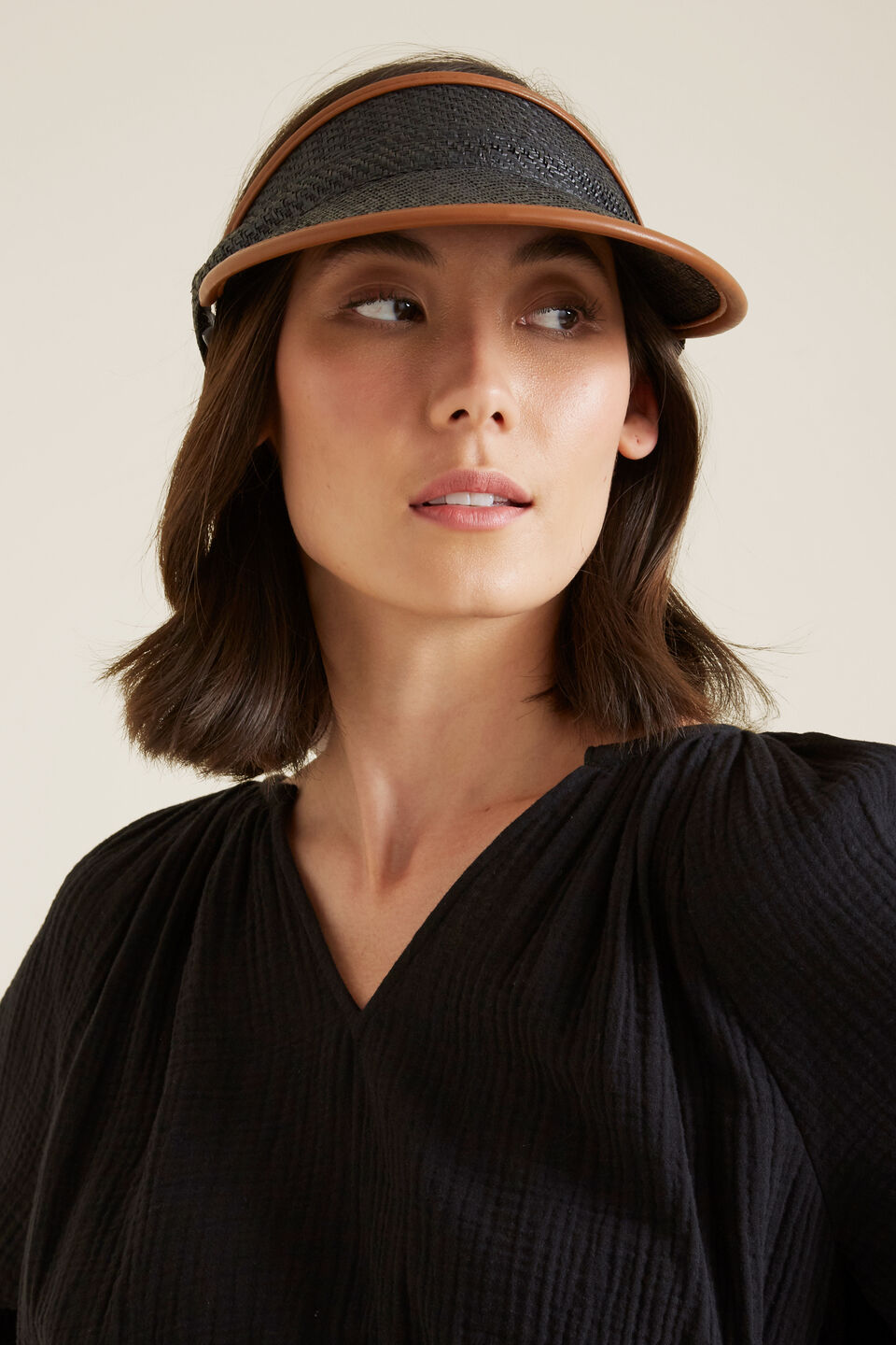 Straw Visor  
