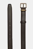 Cora Leather Belt  Chocolate  hi-res