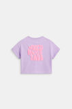 Bubble Logo Tee  Lilac  hi-res