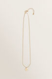 Initial Disc Necklace    hi-res