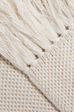 Tassle Knit Scarf    hi-res