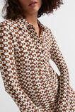 Geo Swirl Midi Dress  Spice Geo  hi-res