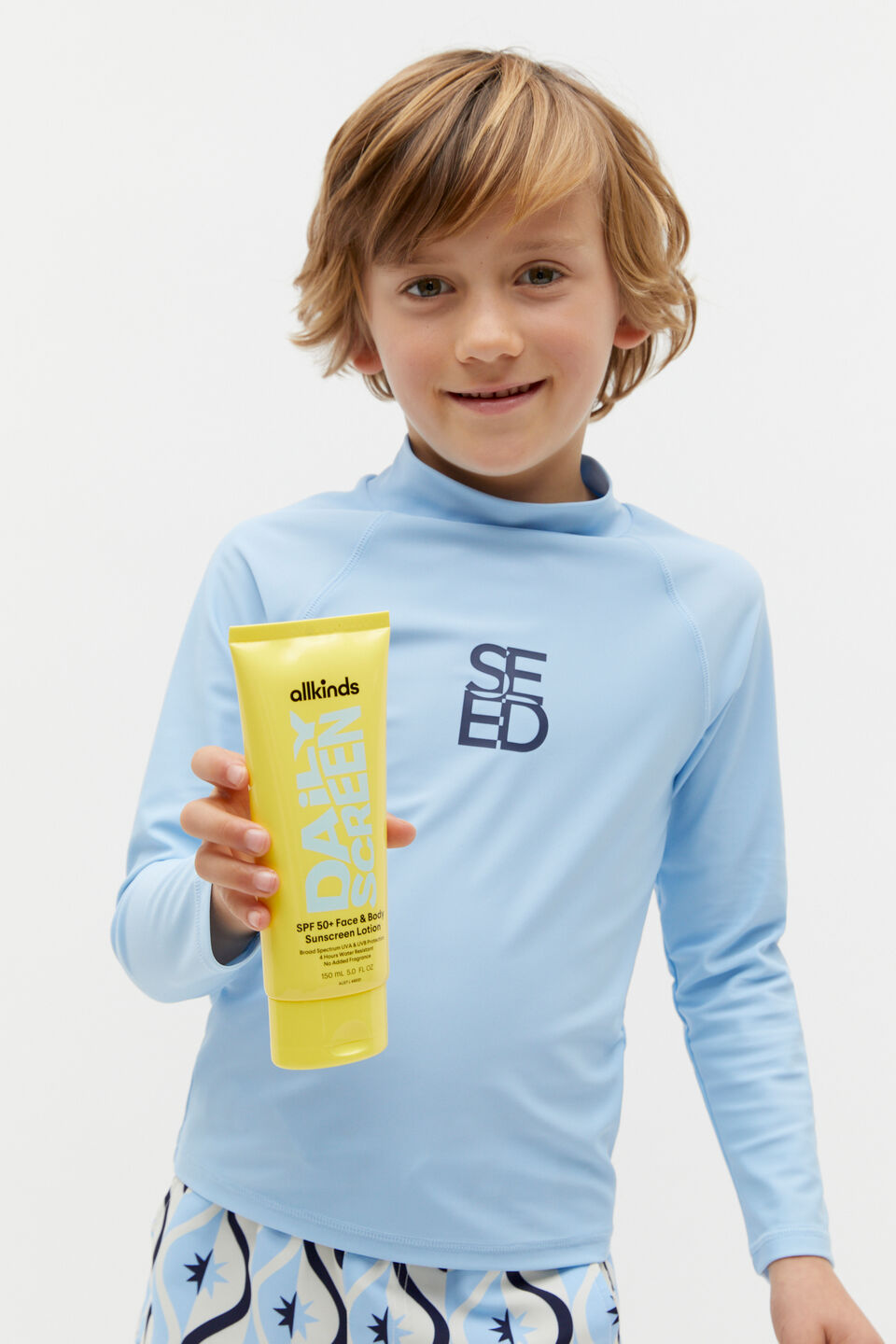 Allkinds SPF 50+ Face & Body Sunscreen Lotion  Multi
