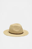 Raffia Fedora  Natural  hi-res