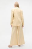 Tailored Linen Blazer  Shortbread  hi-res