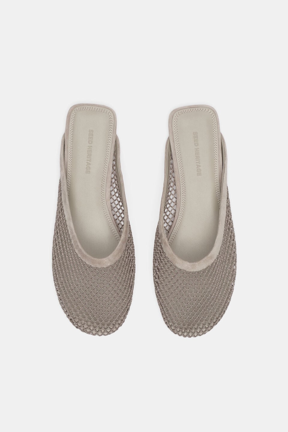 Marley Mesh Mule  Fawn