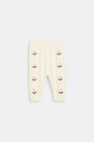 Floral Cable Knit Pant  Classic Cream  hi-res