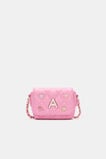 Initial Quilted Charm Bag  A  hi-res