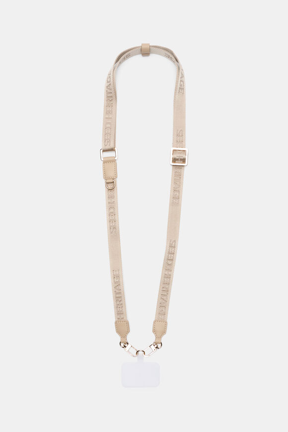 Seed Logo Phone Strap  Warm Sand  hi-res