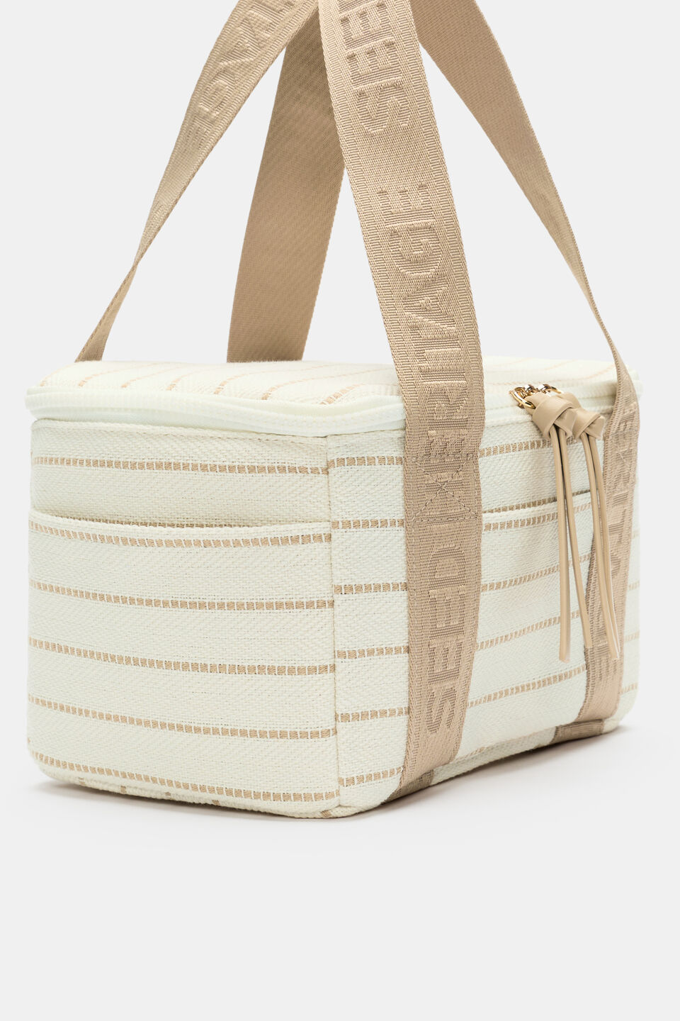 Seed Mini Cooler Bag  Warm Sand Stripe