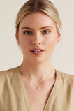 Initial Disc Necklace    hi-res