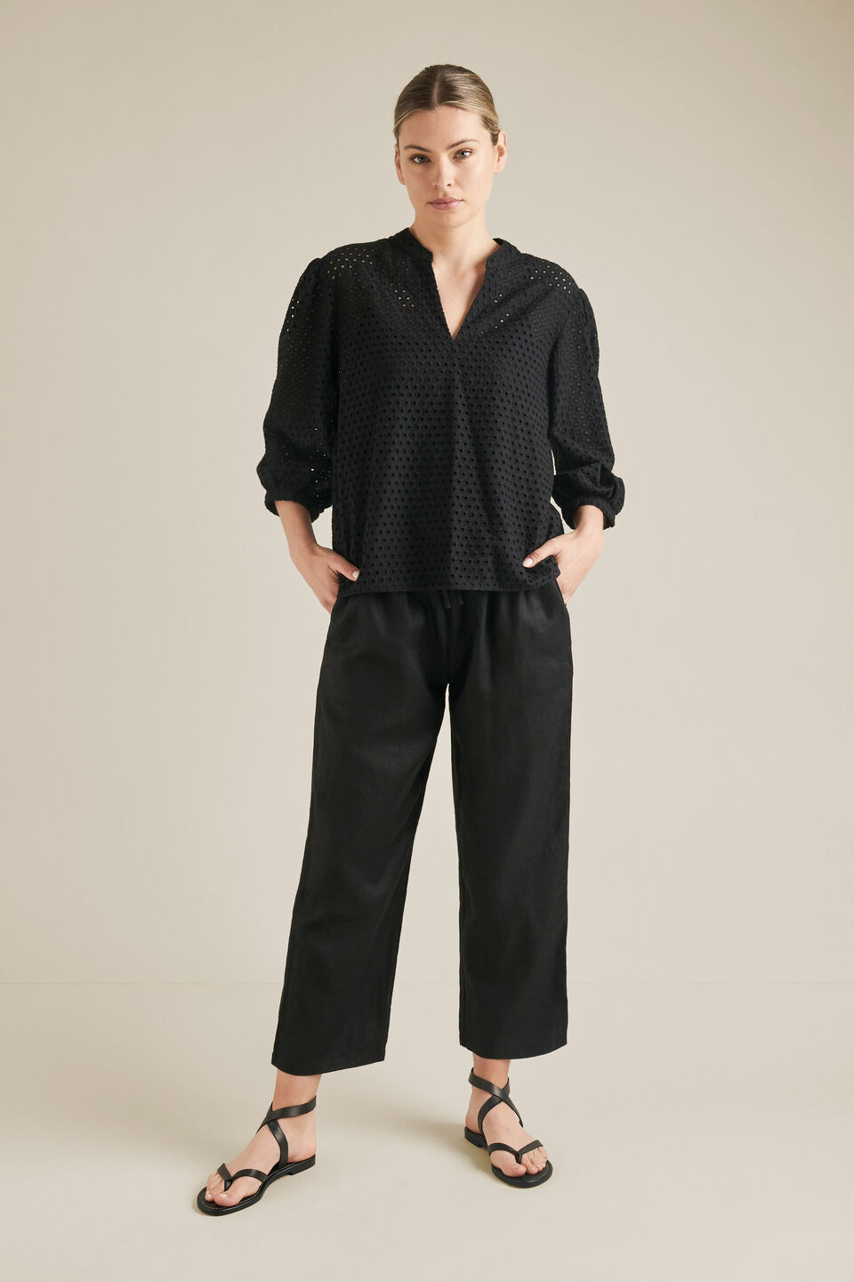 Broderie Blouse  