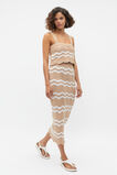 Crochet Cropped Tank  Nougat  hi-res