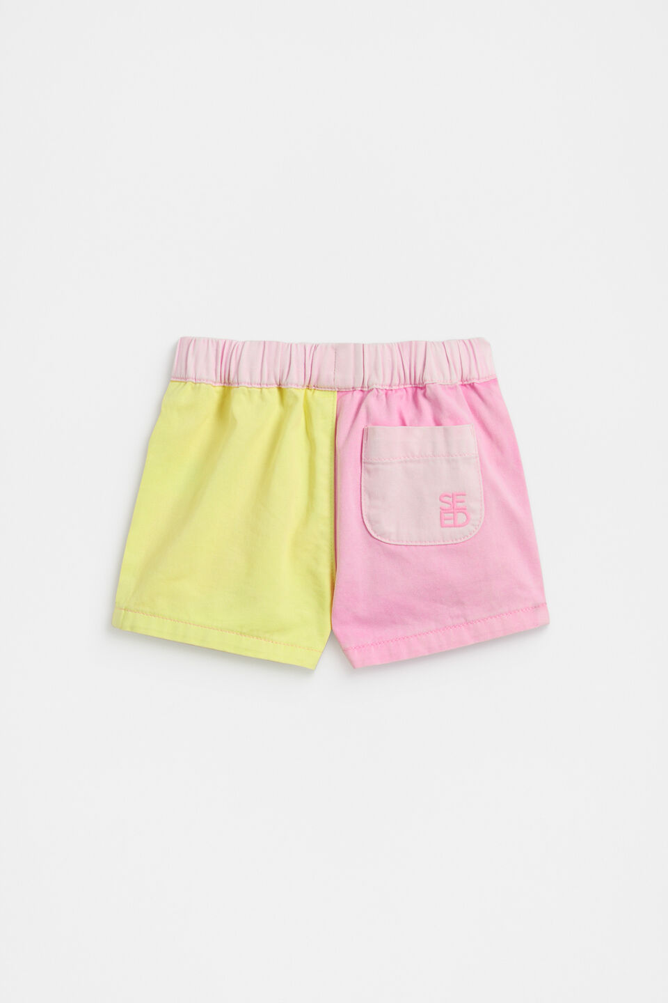 Colourblock Logo Short  Multi