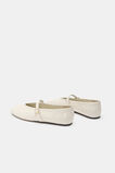 Arlo Ballet Flat  Cream Patent  hi-res