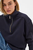 Heritage Zip Sweat  Twilight Blue  hi-res