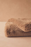 Fur Throw  Sandstone  hi-res