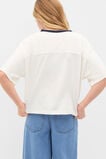 Sporty V Neck Tee  Classic Cream  hi-res