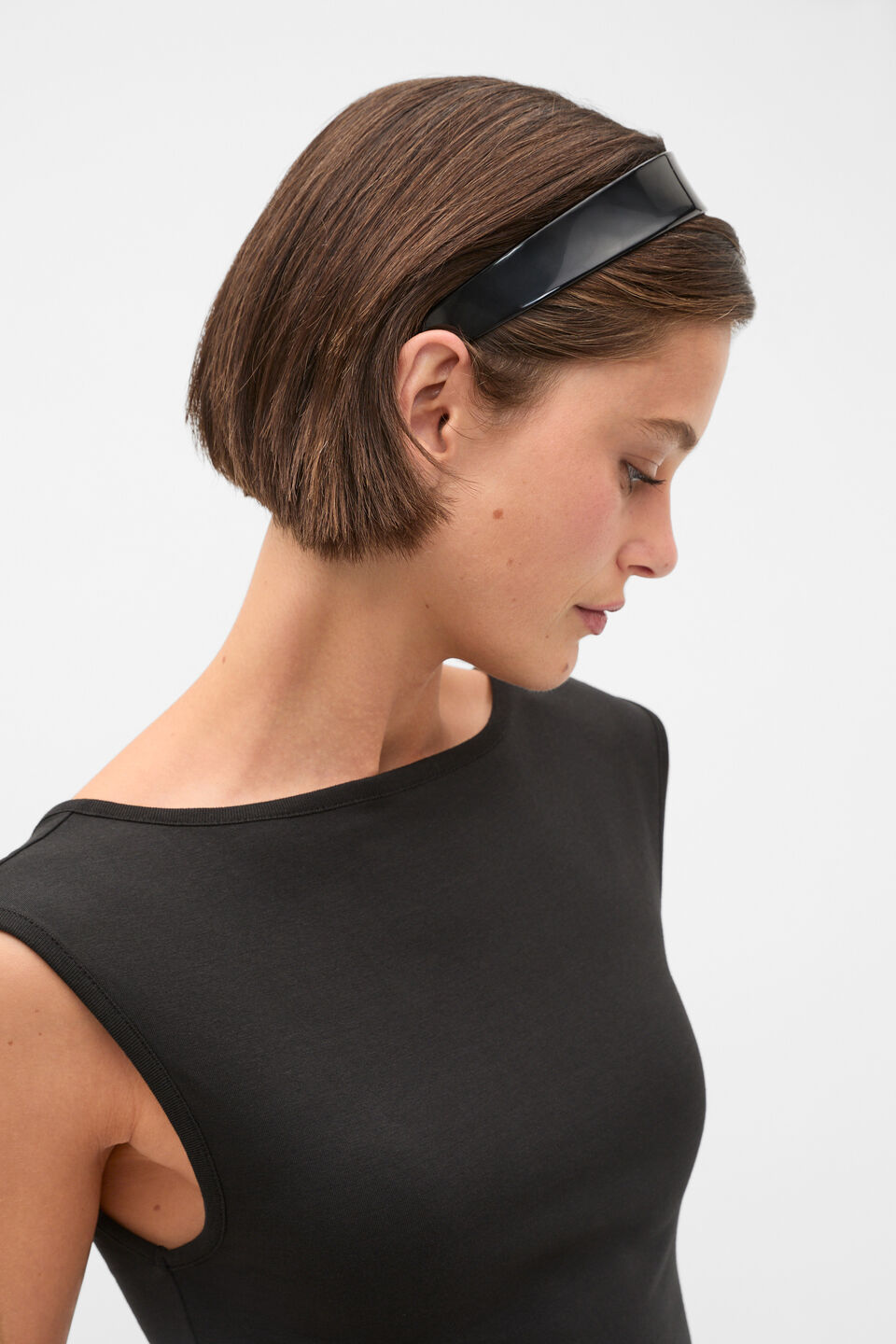 Acetate Headband  Black