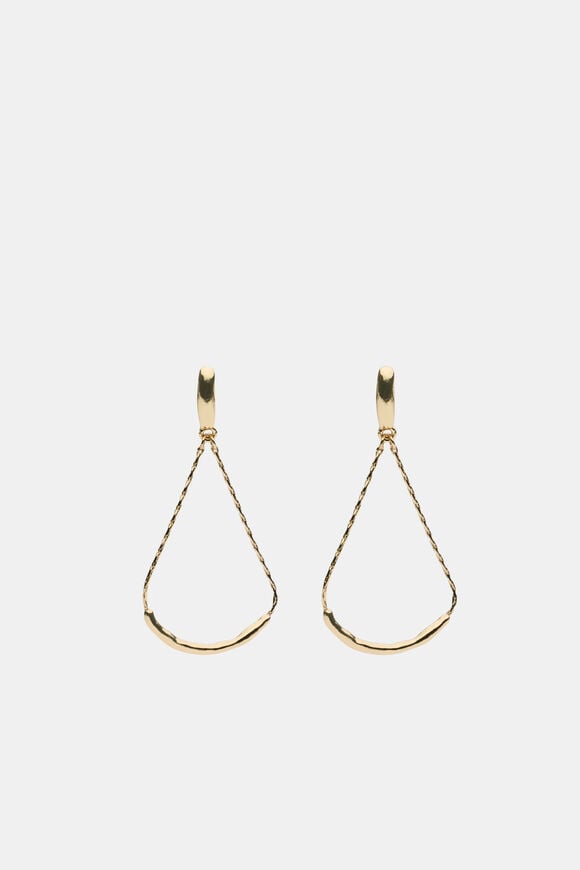 Molten Drop Earring  Gold  hi-res