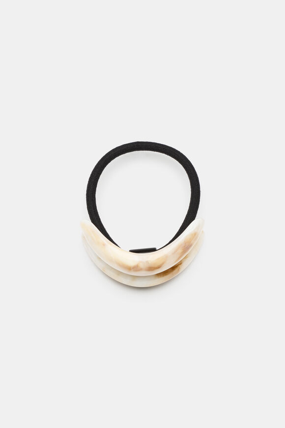 Resin Pony Holder  Cream  hi-res